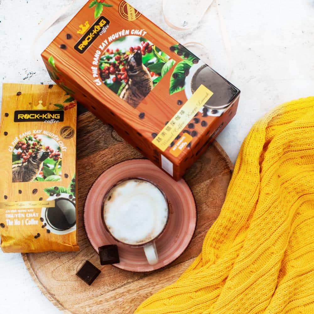 ROCK-KING coffee - Weasel Luwak в подарочной упаковке 500г_2