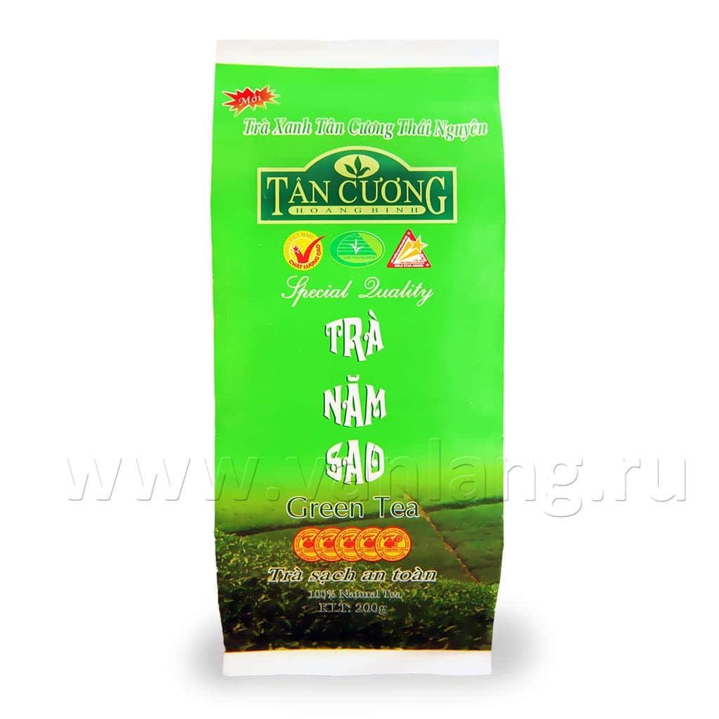 TAN CUONG - Зеленый чай 5 звезд 200г