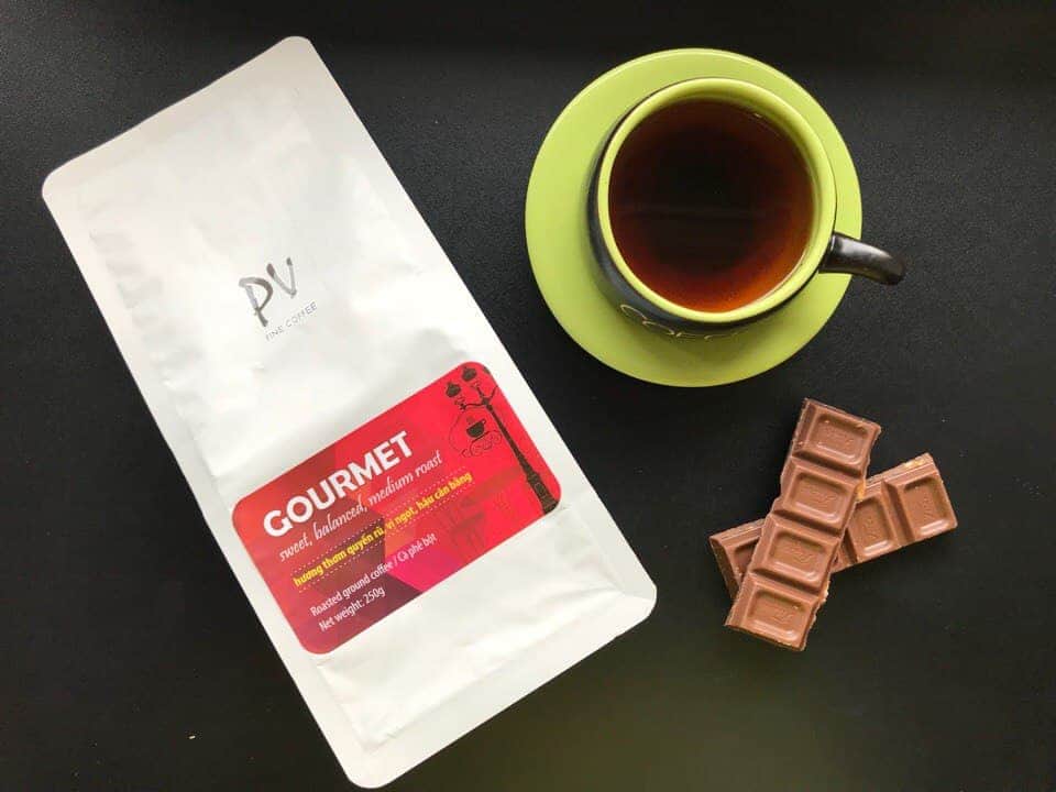 Обзор вьетнамского молотого кофе Gourmet от Phuong Vy