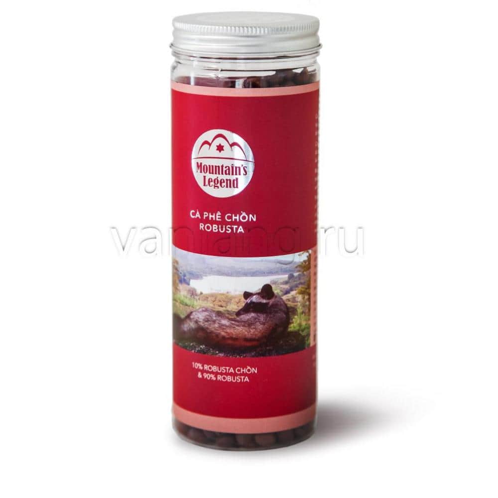 MOUNTAIN'S LEGEND - Лювак Робуста, 150 г в банке_4