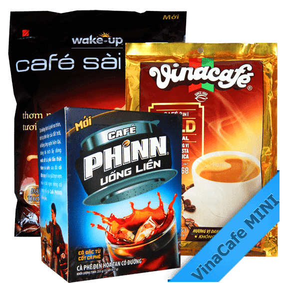 Набор для дегустации - Растворимый - VinaCafe mini 5х4 пак.