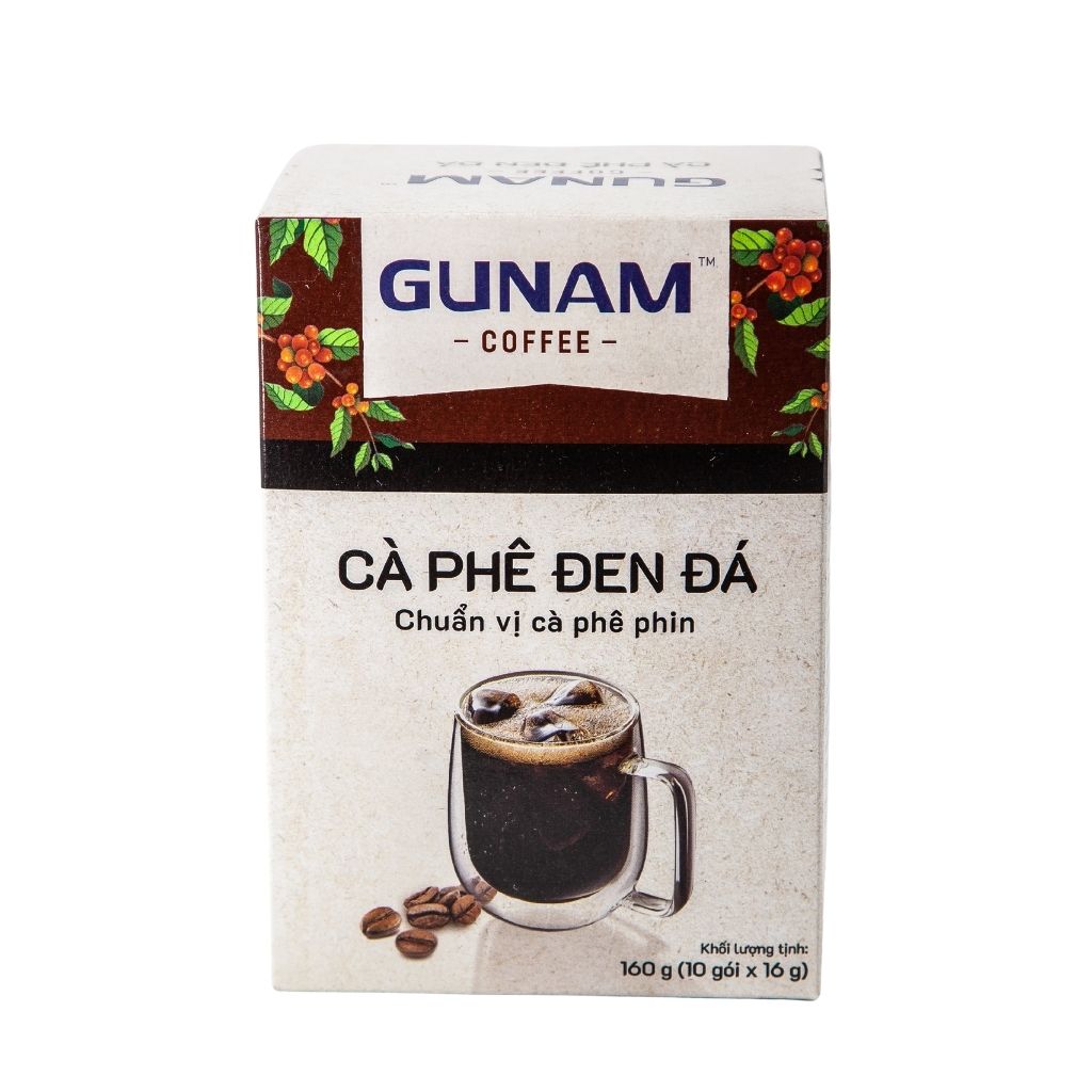GUNAM - Black coffe (2в1) 10 пак.