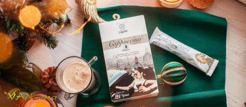 Сказочно новогодний напиток. Обзор Trung Nguyen - Cappuchino Hazelnut
