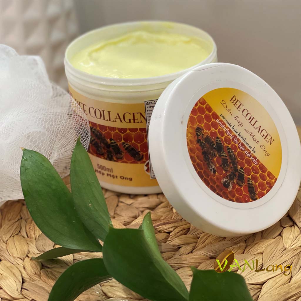 LK - Маска для волос - Пчелиный коллаген, 500 мл (BEE COLLAGEN)