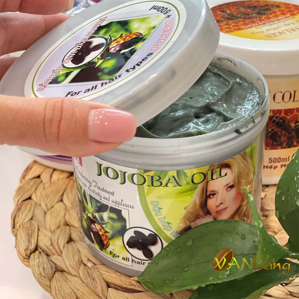 LK - Маска для волос "Жожоба", 500 мл (JOJOBA OIL)_3