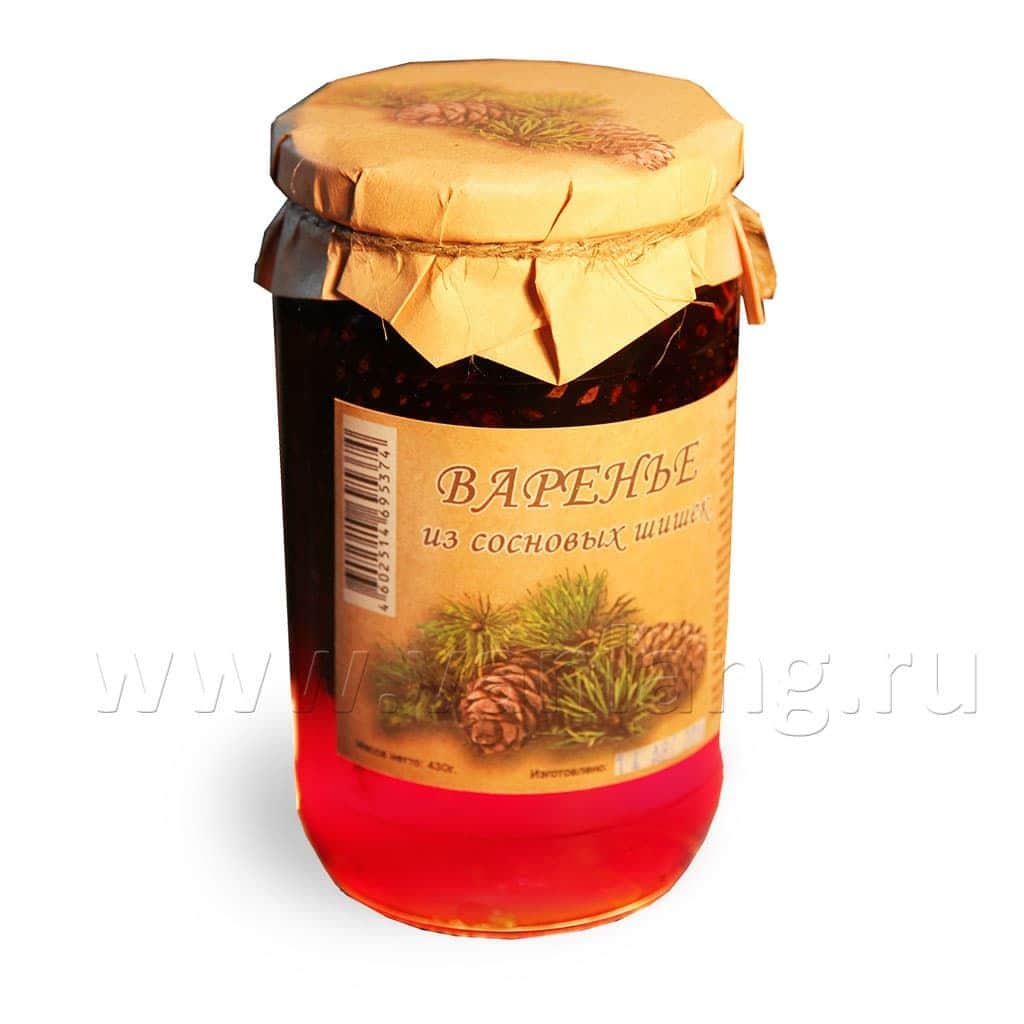 Варенье из сосновых шишек 430г