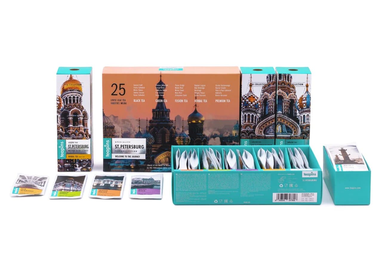 Sense of Asia - Saint Petersburg Teapins, 25 чаев 125г_2