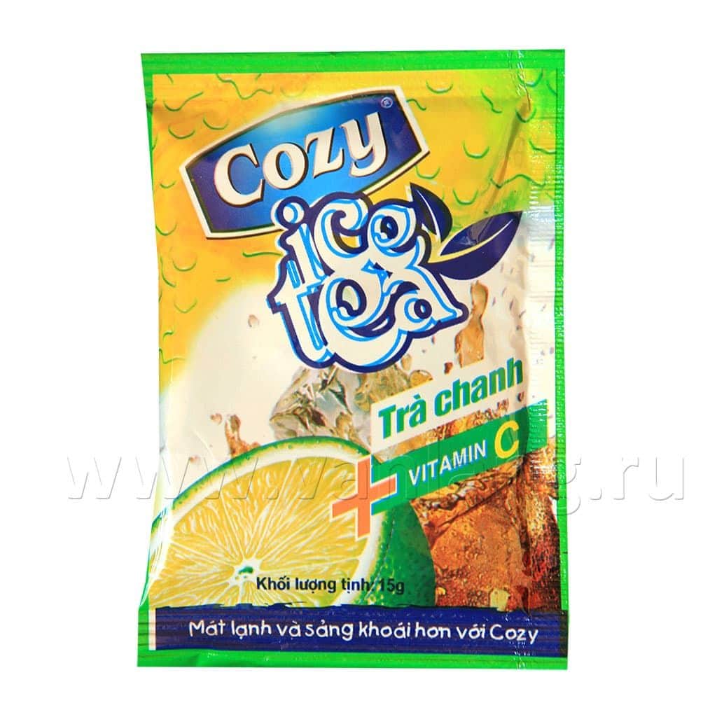 Cozy - Чайный напиток холодный - Лайм 18 пак._2