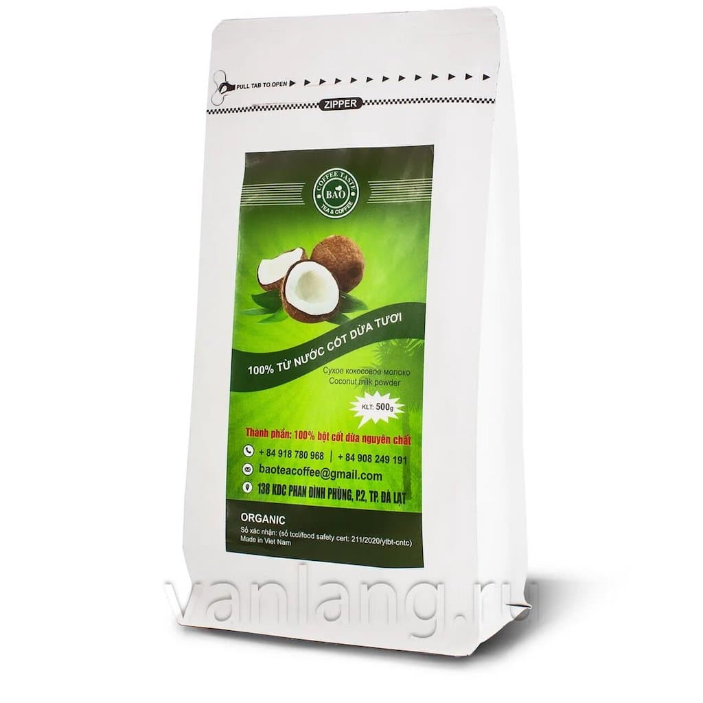 BAO - Сухое кокосовое молоко (coconut milk powder) 500г