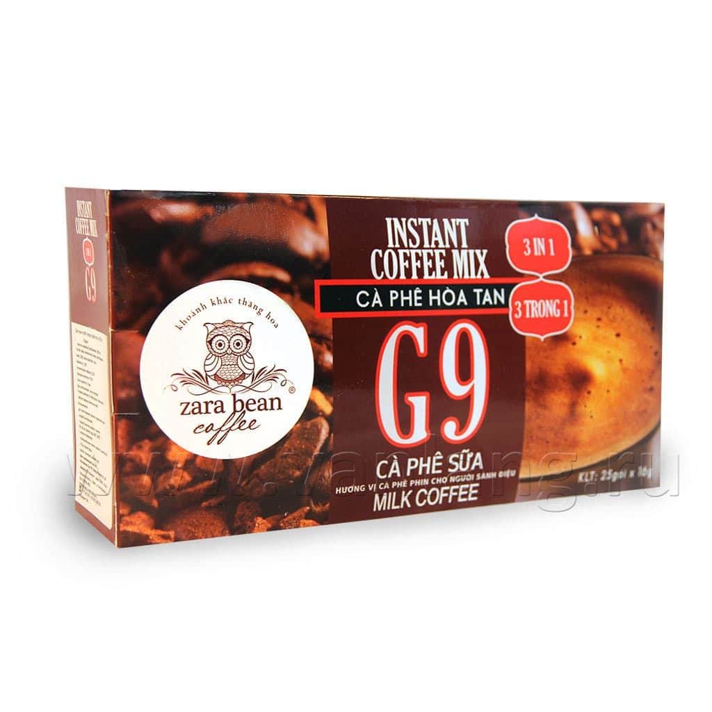 ZARA - G9 coffee (3в1) 25 пак.