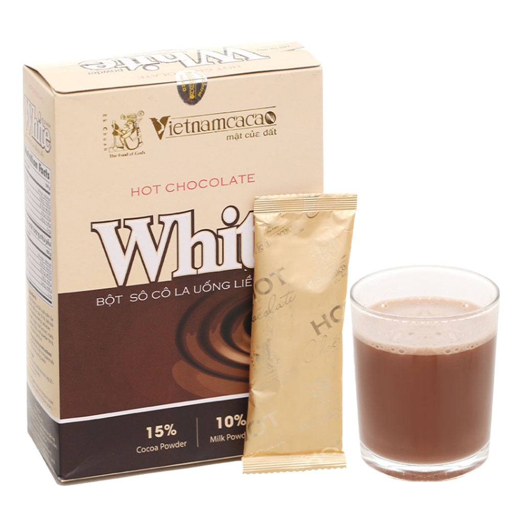 Горячий шоколад VIETNAMCACAO White, (15 саше по 20 г)_3