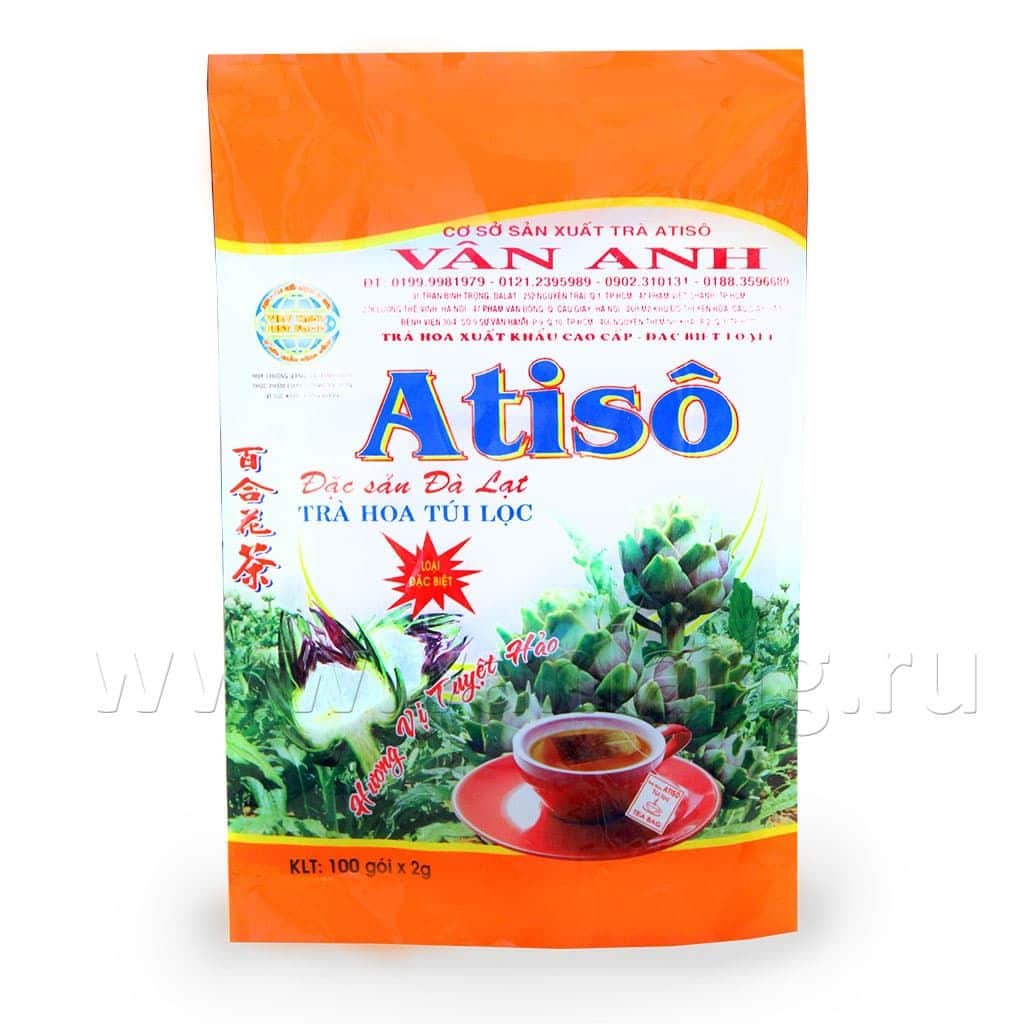 VAN ANH - Чай из артишоков пакетированный 100 шт._3